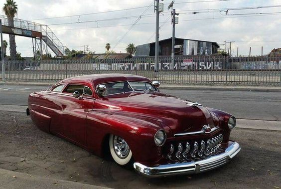 1951 Mercury Coupe - Lead Sled - Candy Apple Pearl