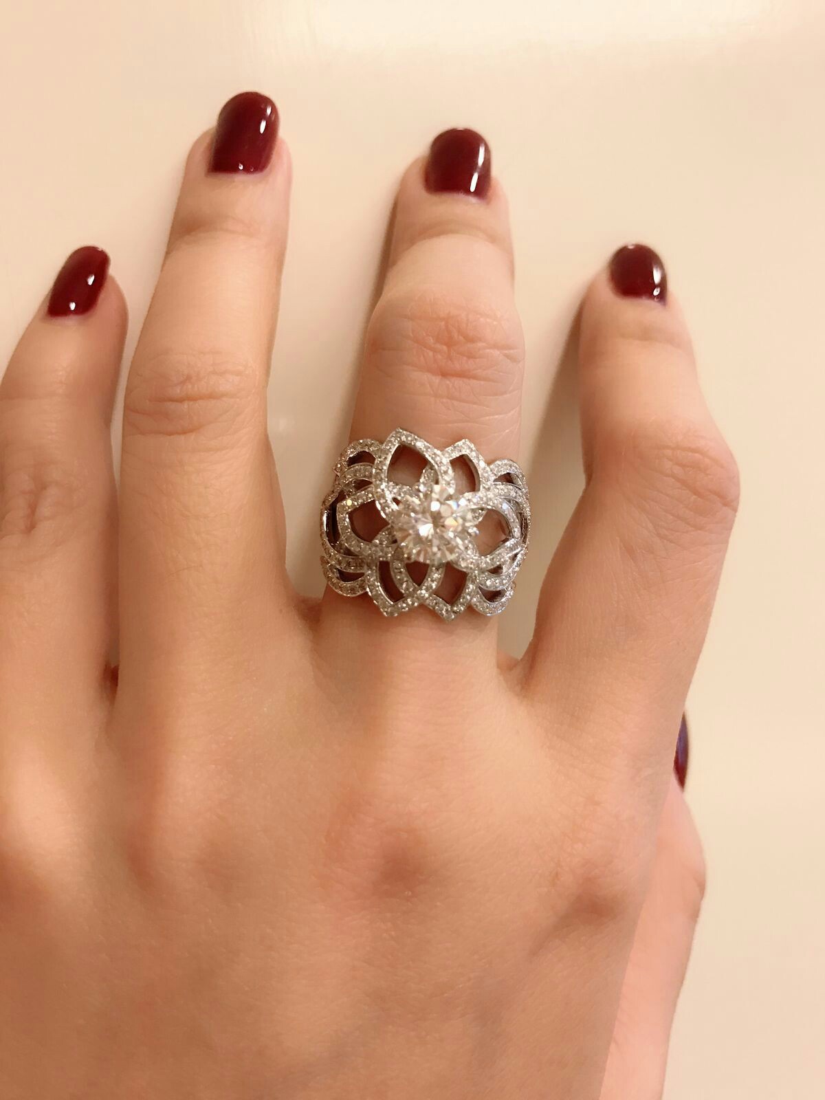 Piaget Rose Diamond Ring