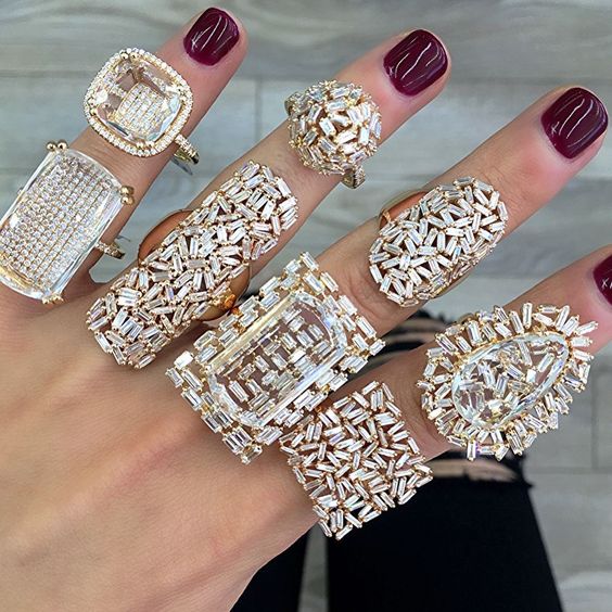 Gorgeous Diamond Rings at Suzanne Kalan Jewelry 