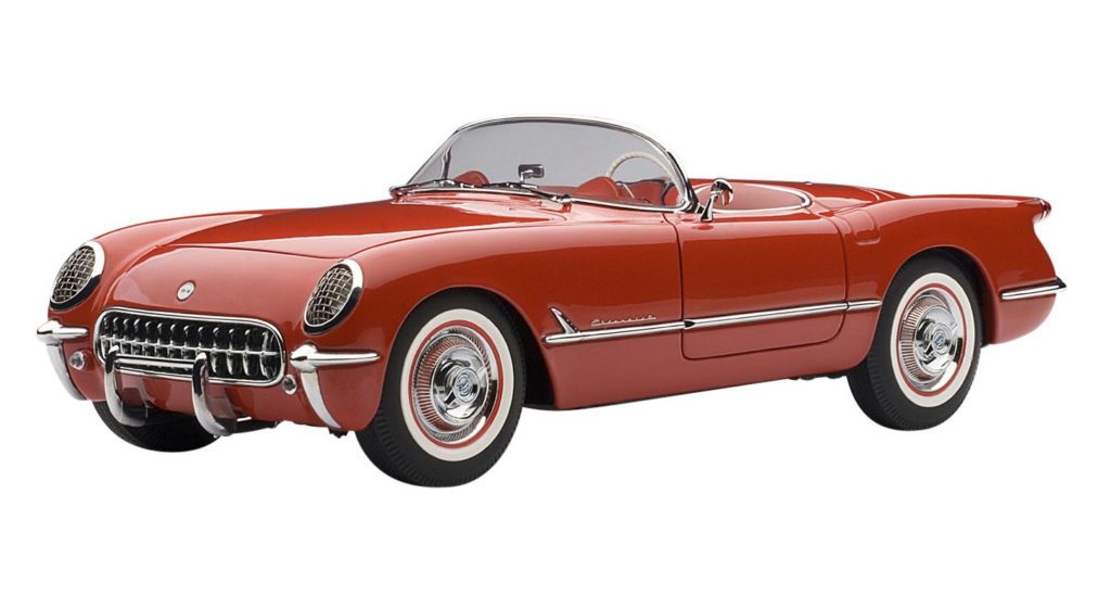 Chevrolet Corvette 1954, Red