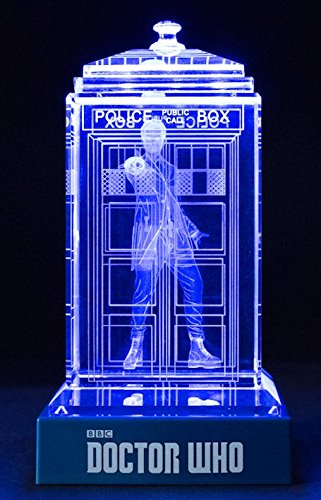 Doctor Who Crystal TARDIS (Peter Capaldi) Officially Licensed
