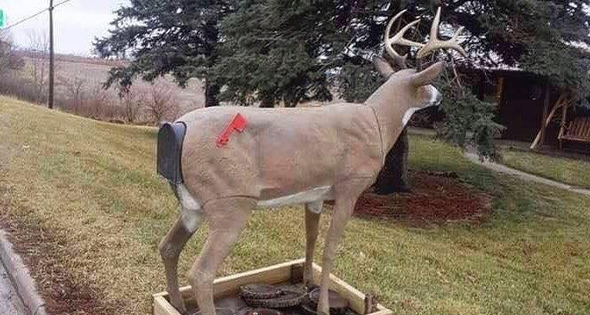 Deer Mailbox
