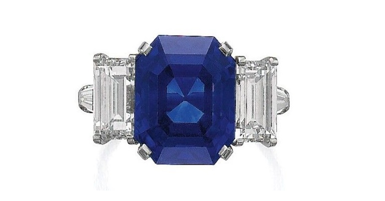 A Spectacular Sapphire and Diamond Ring by Bulgari