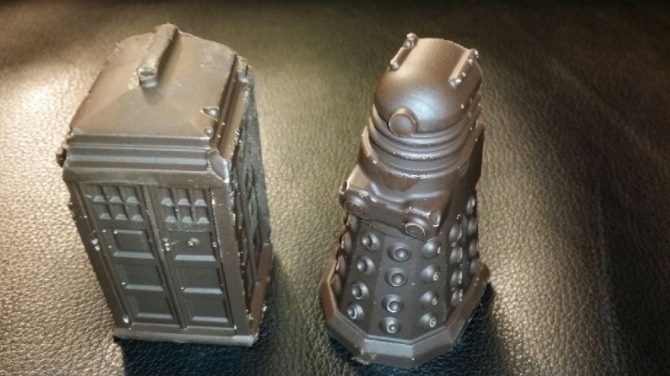 Tardis and Daleks