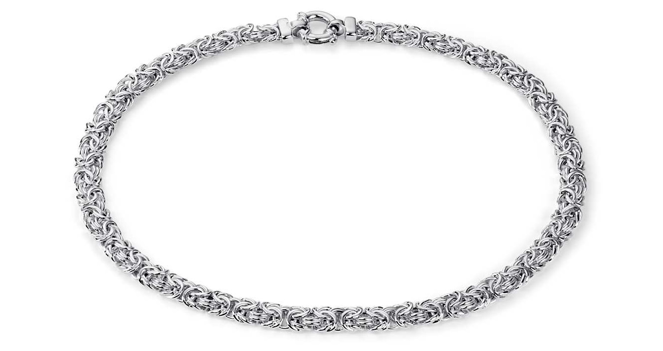 Byzantine Necklace in Sterling Silver