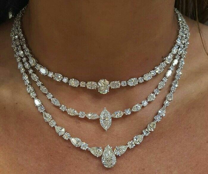 Gorgeous Diamond Necklace by Nsouli Jewelry 