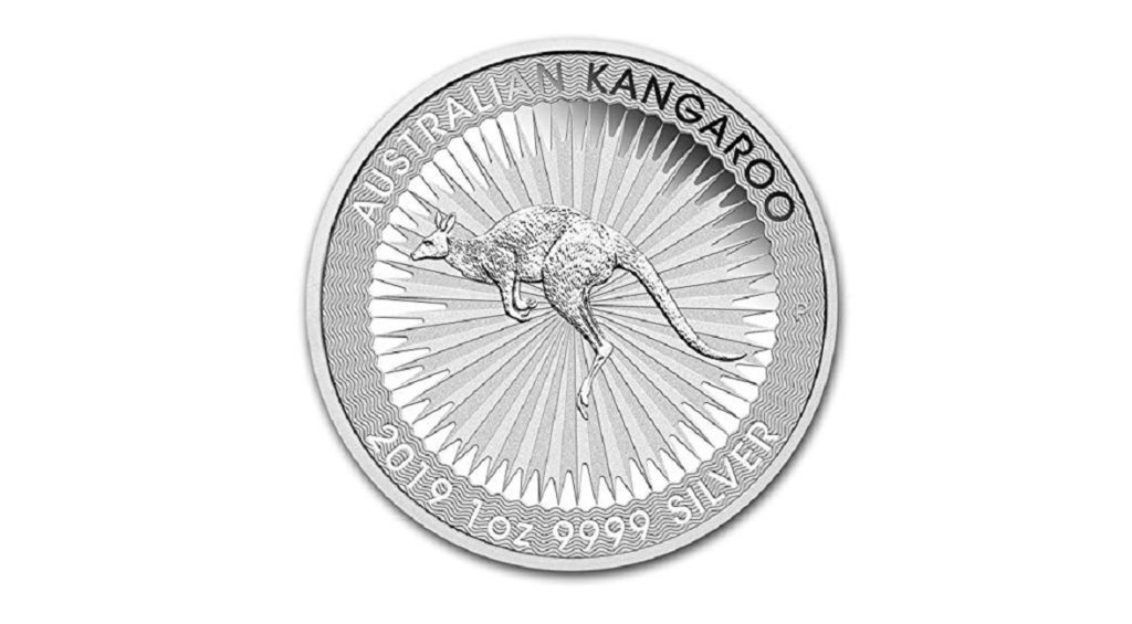 2019 AU Australia 1 oz Silver Kangaroo 1 OZ Brilliant Uncirculated