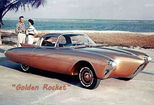 The Oldsmobile “Golden Rocket” Concept Car