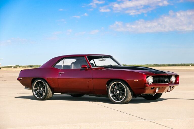 Modèle réduit Chevrolet - Camaro Z/28 Coupe 1969 - Burgundy Poly Red 1/43