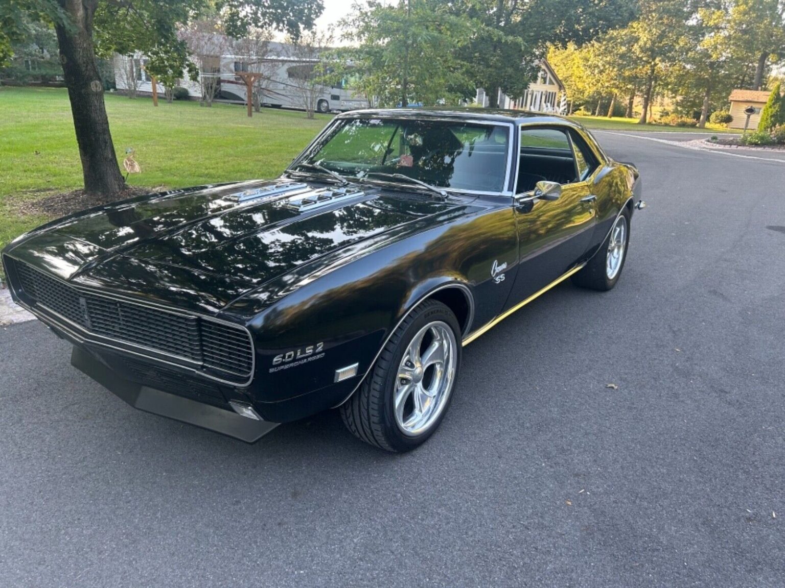 Classic Black 1968 Chevrolet Camaro Coupe – AnythingEverything